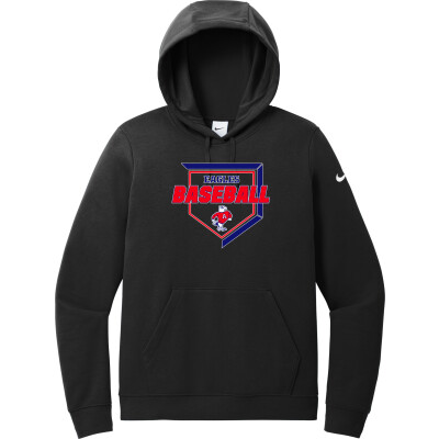 Nike Women's Club Fleece Sleeve Swoosh Pullover Hoodie