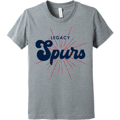 Youth Heather CVC Short Sleeve Tee