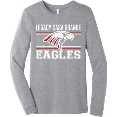 Unisex Heather CVC Long Sleeve Tee