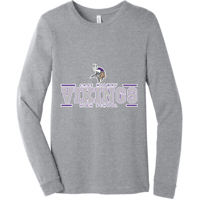 Bella+Canvas Unisex Heather CVC Long Sleeve Tee