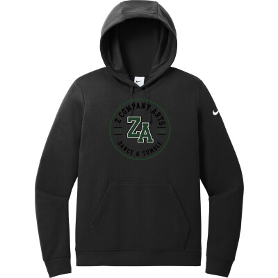 Nike Women's Club Fleece Sleeve Swoosh Pullover Hoodie
