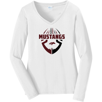 Women's Long Sleeve Fan Favorite V-Neck Tee