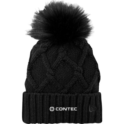 NEW ERA Faux Fur Pom Beanie