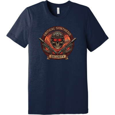 CRITICAL SYNTHESIS SECURITY Unisex Triblend Short Sleeve Tee