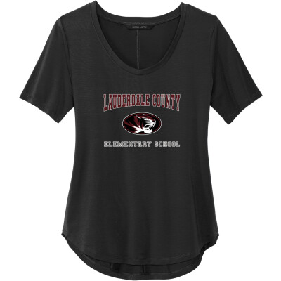 Women's Stretch Jersey Relaxed Scoop Tee