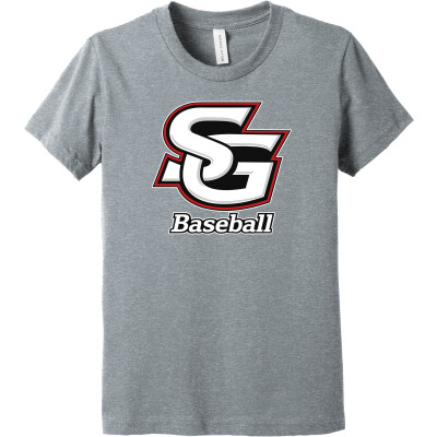 Bella+Canvas Youth Heather CVC Tee