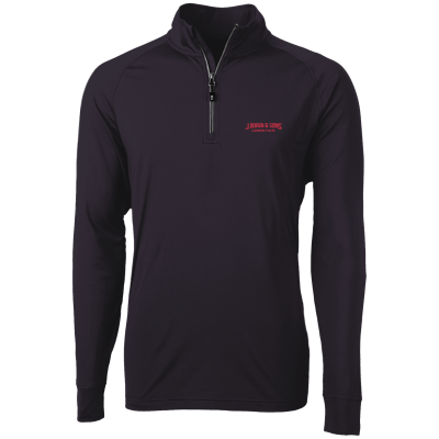 Adapt Eco Knit Stretch Recycled Mens Quarter Zip Pullover