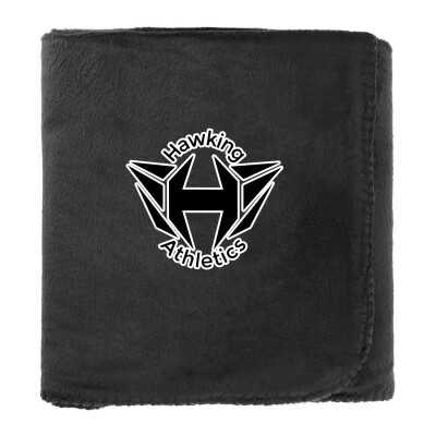 100% Recycled PET Fleece Blanket with RPET Pouch