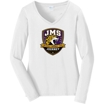 Women's Long Sleeve Fan Favorite V-Neck Tee
