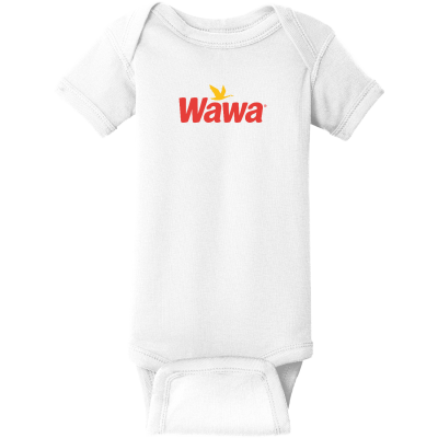 Infant Short Sleeve Baby Rib Bodysuit