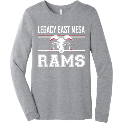 Unisex Heather CVC Long Sleeve Tee