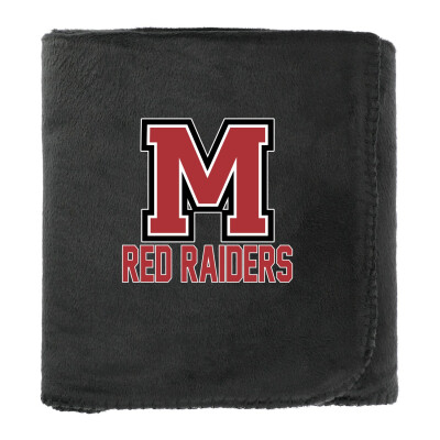 100% Recycled PET Fleece Blanket with RPET Pouch