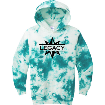Youth Crystal Tie-Dye Pullover Hoodie