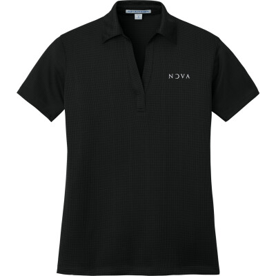 Women's Performance Fine Jacquard Polo