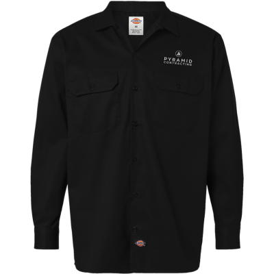 Dickies Mens Long Sleeve Work Shirt (DTF)
