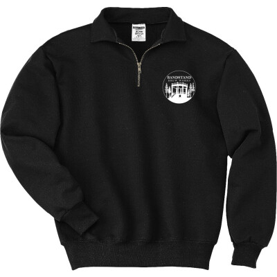 Unisex 1/4-Zip Sweatshirt with Cadet Collar