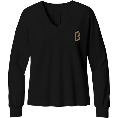 TRAVISMATHEW Women’s Long Weekend V-Neck - TM1LD009 (EMB)