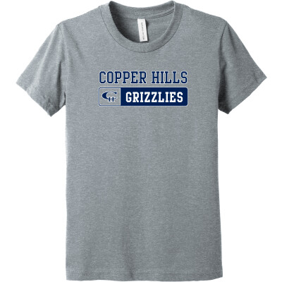 Bella+Canvas Youth Heather CVC Tee