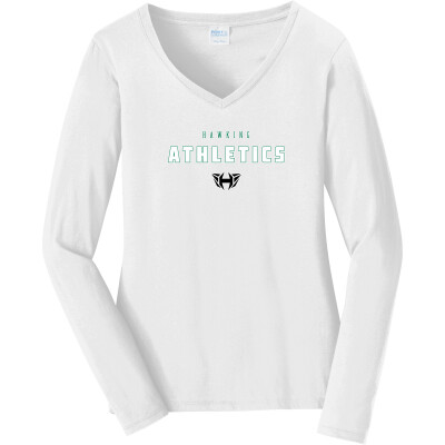 Women's Long Sleeve Fan Favorite V-Neck Tee