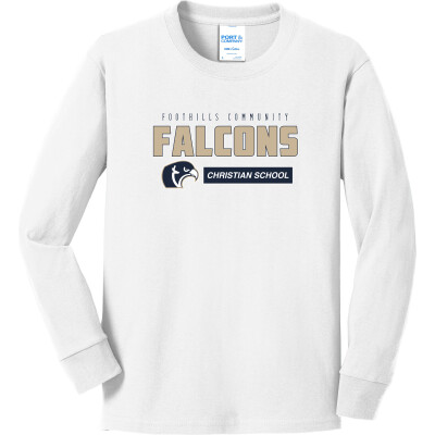 Youth Long Sleeve Core Cotton Tee
