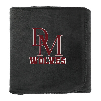 100% Recycled PET Fleece Blanket with RPET Pouch