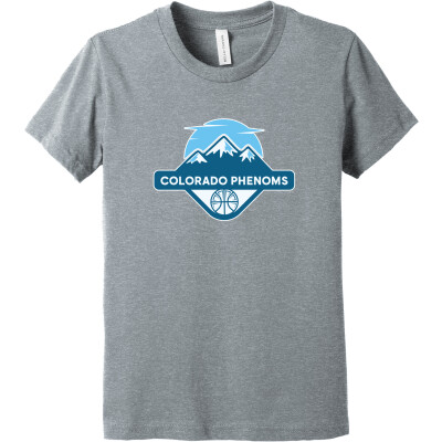 Bella+Canvas Youth Heather CVC Tee