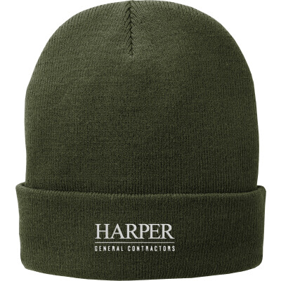 PORT & COMPANY Fleece-Lined Knit Cap (EMB)