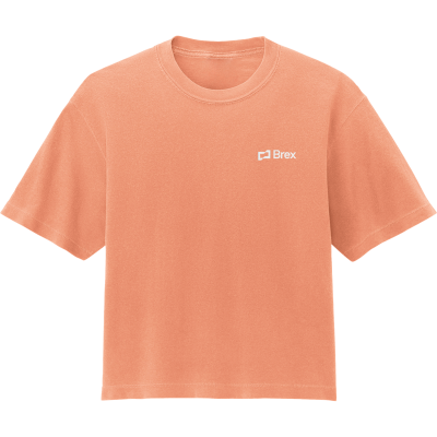 Women's Garment-Dyed Heavyweight Boxy T-Shirt