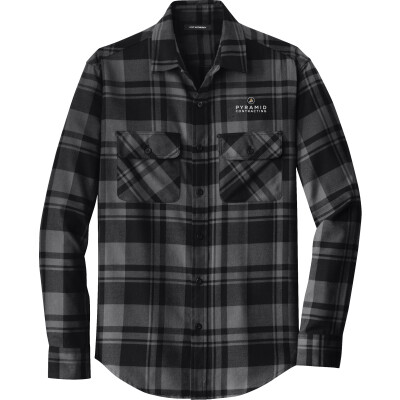 Port Authority Men's Plaid Flannel Shirt (EMB)