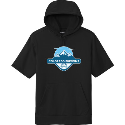 Performance Fleece Short-Sleeve Hooded Pullover