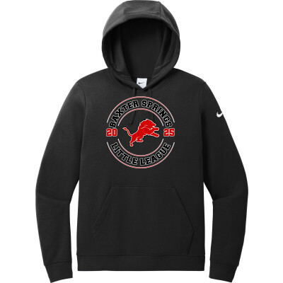 Nike Women's Club Fleece Sleeve Swoosh Pullover Hoodie