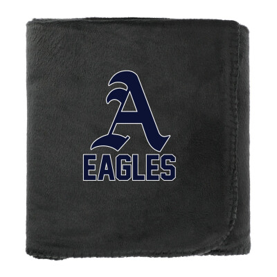 100% Recycled PET Fleece Blanket with RPET Pouch