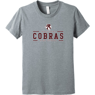 Bella+Canvas Youth Heather CVC Tee