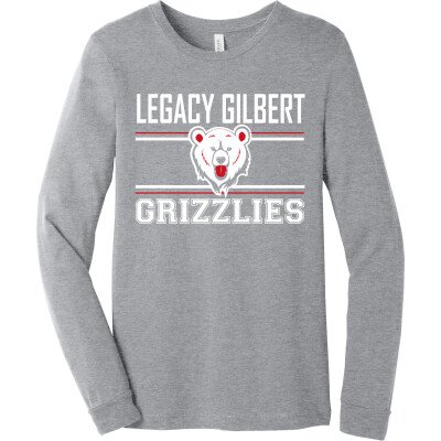 Unisex Heather CVC Long Sleeve Tee