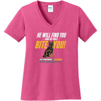He Will Find You Women's Core Cotton V-Neck Tee