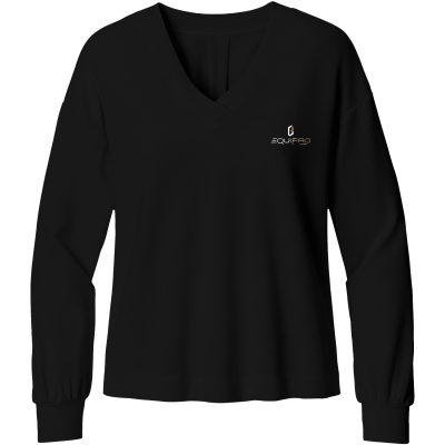 TRAVIS MATHEW Women’s Long Weekend V-Neck (EMB)