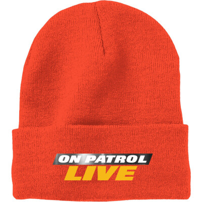 On Patrol: Live Fleece Lined Cuffed Beanie