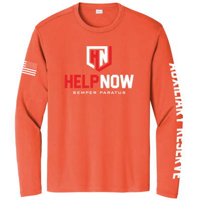 Long Sleeve PosiCharge Competitor Tee Auxiliary Reserve Corp Member