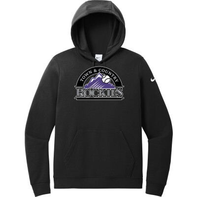 Nike Women's Club Fleece Sleeve Swoosh Pullover Hoodie