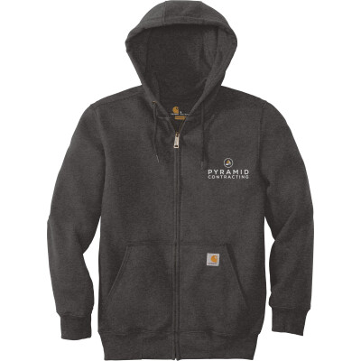 Carhartt Rain Defender Paxton Heavyweight Hooded Zip-Front Sweatshirt (EMB)