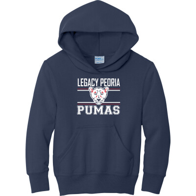 Youth Core Fleece Pullover Hooded Sweatshirt