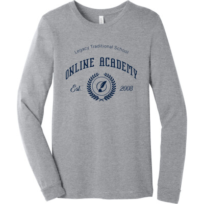 Unisex Heather CVC Long Sleeve Tee