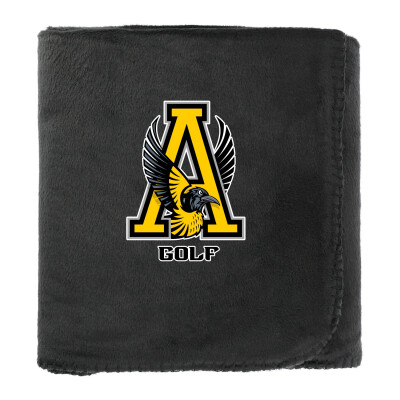 100% Recycled PET Fleece Blanket with RPET Pouch