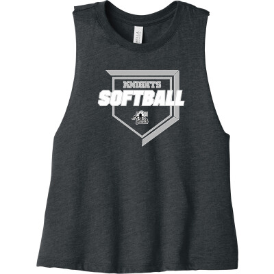 Bella+Canvas Women’s Racerback Cropped Tank