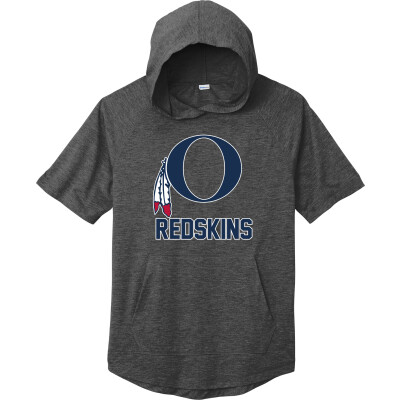 Tri-Blend Wicking Short Sleeve Hoodie