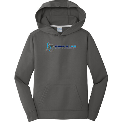 Youth Performance Fleece Pullover Hooded Sweatshirt