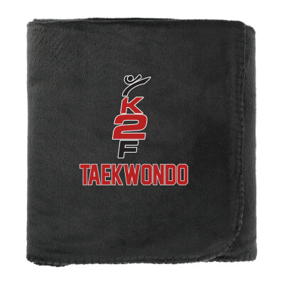 100% Recycled PET Fleece Blanket with RPET Pouch