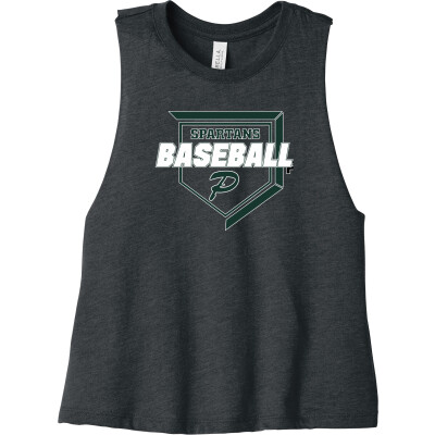 Bella+Canvas Women’s Racerback Cropped Tank