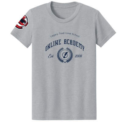 Youth Heather CVC Short Sleeve Tee