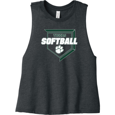 Bella+Canvas Women’s Racerback Cropped Tank